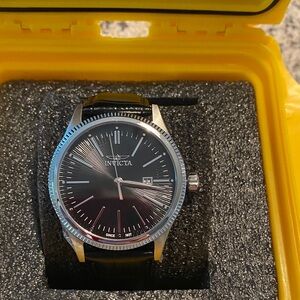 Invicta Silver and Black Men's Watch